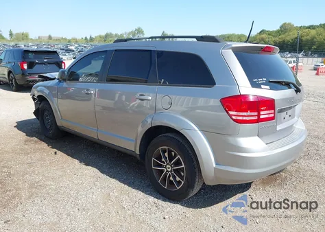 2018 Dodge Journey Se from USA, damaged, VIN 3C4PDCAB7JT536033